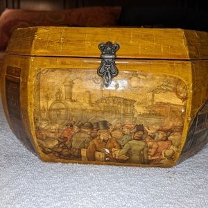 Vintage Wood Purse